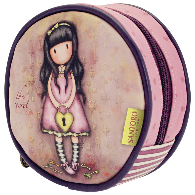 Torbica-neseser okrugli zip The Secret Gorjuss 662GJ02!!