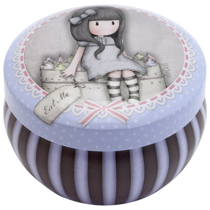 Kutija ukrasna metalna s poklopcem Sweet Cake Gorjuss 242SK!!