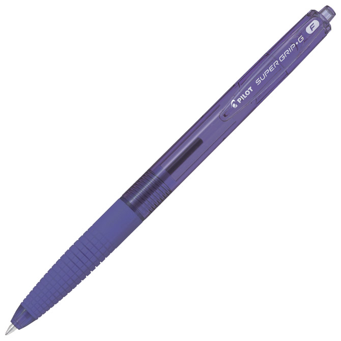 Olovka kemijska Super Grip G Retractable Pilot BPGG-8R-F ljubičasta