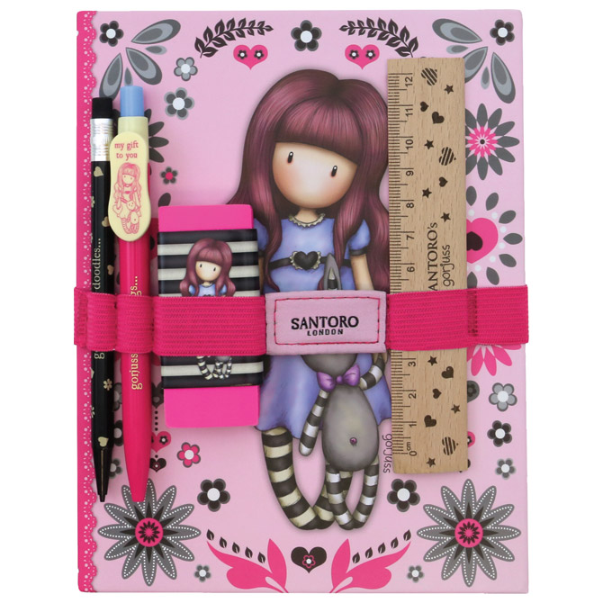 Set za pisanje s tekom tvrdi uvez My Gift To You Gorjuss 602GJ07!!