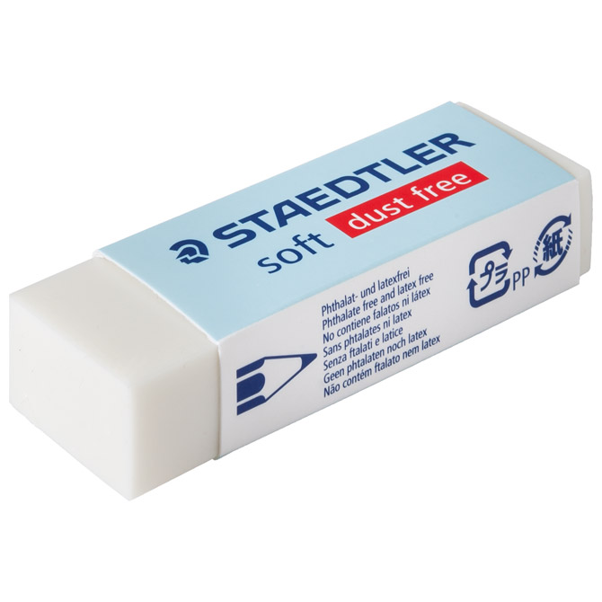 Gumica Soft Staedtler 526 S20 bijela-KOMAD!!