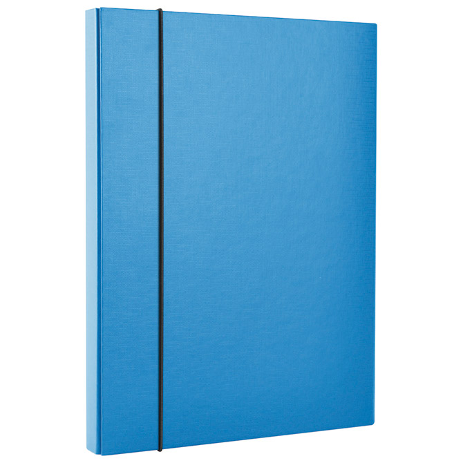 [000040896] Mapa s gumicom hrbat-40 mm A4 Office products 21187511-01 plava