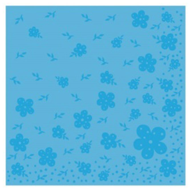 Salvete troslojne 33x33cm pk16 embossed Herlitz 11236882 plave!!