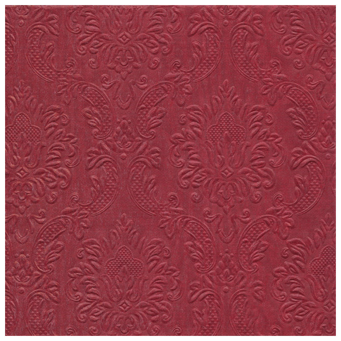 Salvete troslojne 33x33cm pk16 embossed Herlitz 11375052 bordo!!