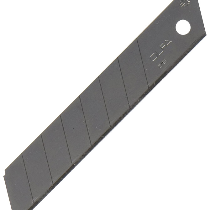 Nož za skalpel 18 mm pk10 Olfa LB-10B srebrni blister