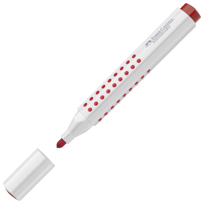 Marker za bijelu ploču 1-3mm Grip 2001 Faber-Castell 158321 crveni!!