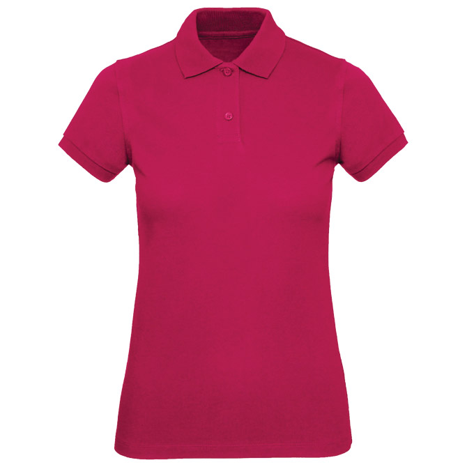 Majica kratki rukavi B&C Inspire Polo/women 170g intenzivna fuksija M!!