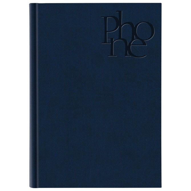 Adresar telefonski 145x205mm A-Ž Trek 452 plavi