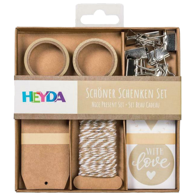 Set za omatanje i dekoraciju Heyda 20-48707 45 zlatni blister!!