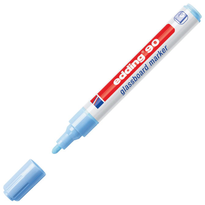 Marker za staklenu ploču 2-3 mm Edding 90 svijetloplavi!!