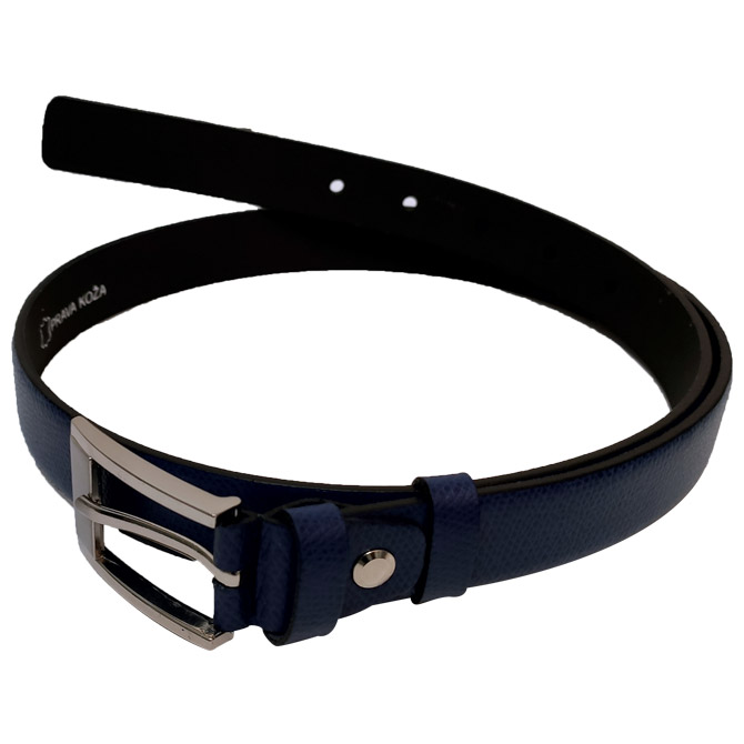 Remen ženski širina 2,5 cm Ranieri 7240/1 tamnoplavi