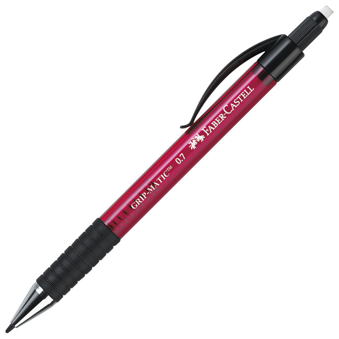 Olovka tehnička 0,7mm grip Matic Faber-Castell 137721 crvena!!