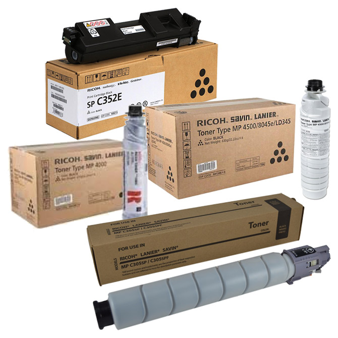 Toner Nashuatec SP3400/3410/3500/3510 original crni