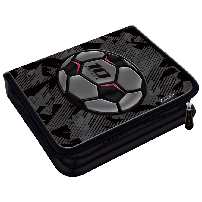 Pernica puna 1zip 2preklopa Football Team 1A Connect crno-sivo-crvena!!