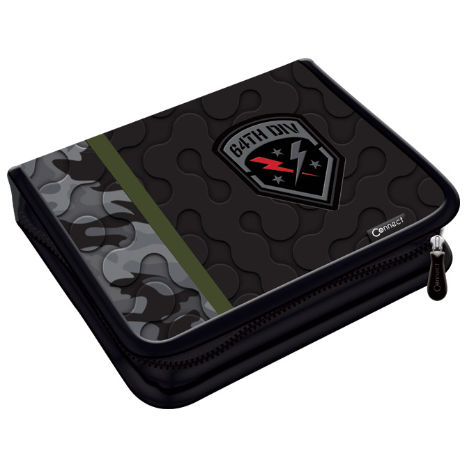 Pernica puna 1zip 2preklopa Army Camo Gray 1B Connect crno-siva