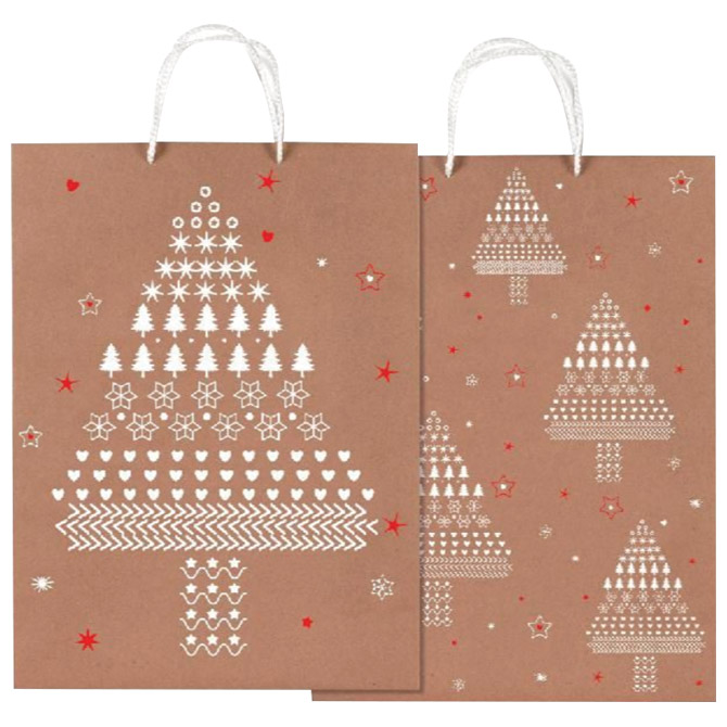 Vrećice ukrasne 30x41x12cm novogodišnje Rex-Saul Sadoch SDHOT41-762A!!