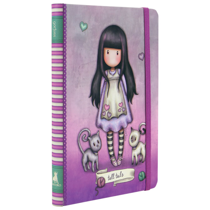 Notes A5 crte 96L 100g s gumicom Tall Tails Gorjuss 230EC60