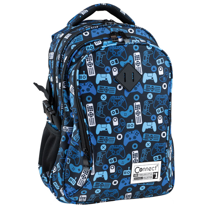 Ruksak školski-notebook anatomski Gamer Connect