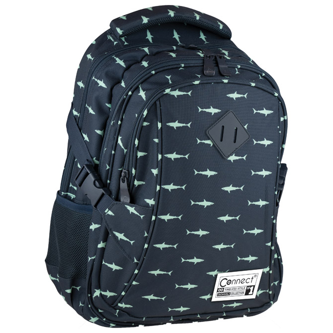 Ruksak školski-notebook anatomski Baby Sharks Connect!!