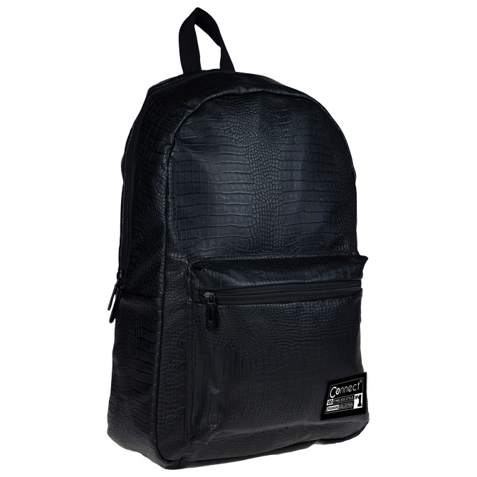 Ruksak školski Black Charm Connect