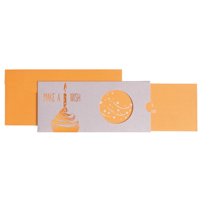 Čestitka 11x23cm Make a wish Stewo 6463 98 blister
