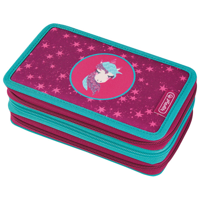 Pernica puna 3zipa Unicorn Herlitz 50026203!!