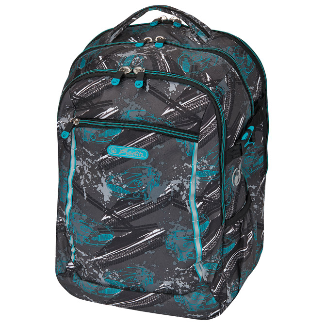 Ruksak školski anatomski Ultimate Racer Herlitz 50026951!!