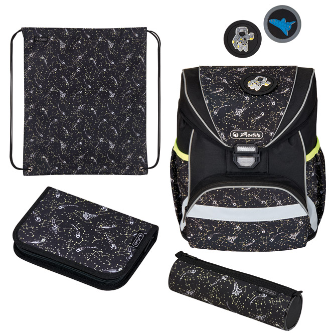 Torba školska anatomska 4/1 Ultralight Plus Space Herlitz 50026821
