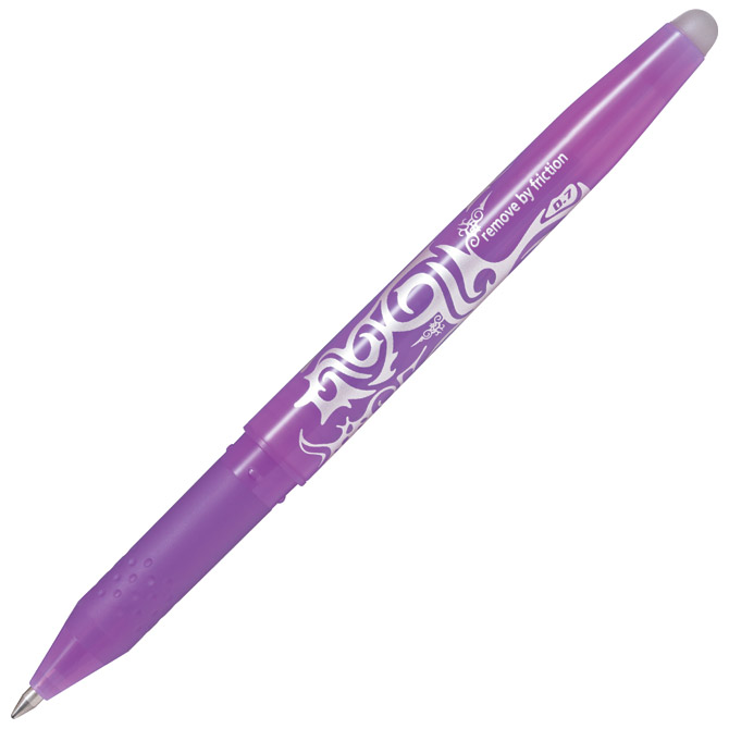 [000042991] Roler gel 0,7 mm Frixion ball piši-briši Pilot BL-FR7-PU purpurna