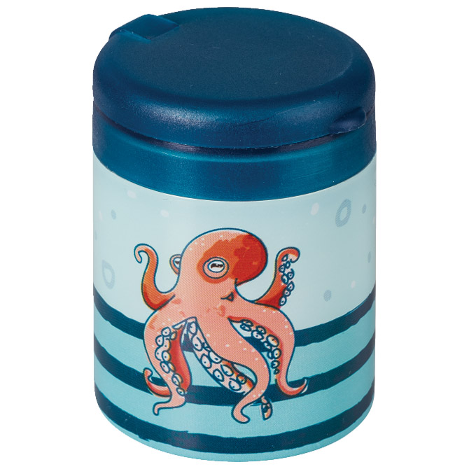 Šiljilo metalno s pvc kutijom 2rupe Happy ocean Brunnen 10-29891 741!!