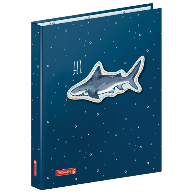 Mapa uložna 2ringa-fi20mm A4 karton Happy ocean Brunnen 10-65580 741