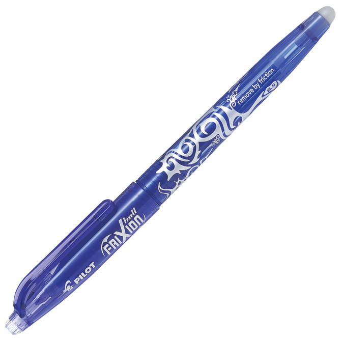 [000043278] Roler gel 0,5 mm Frixion ball piši-briši Pilot BL-FR5-L plavi