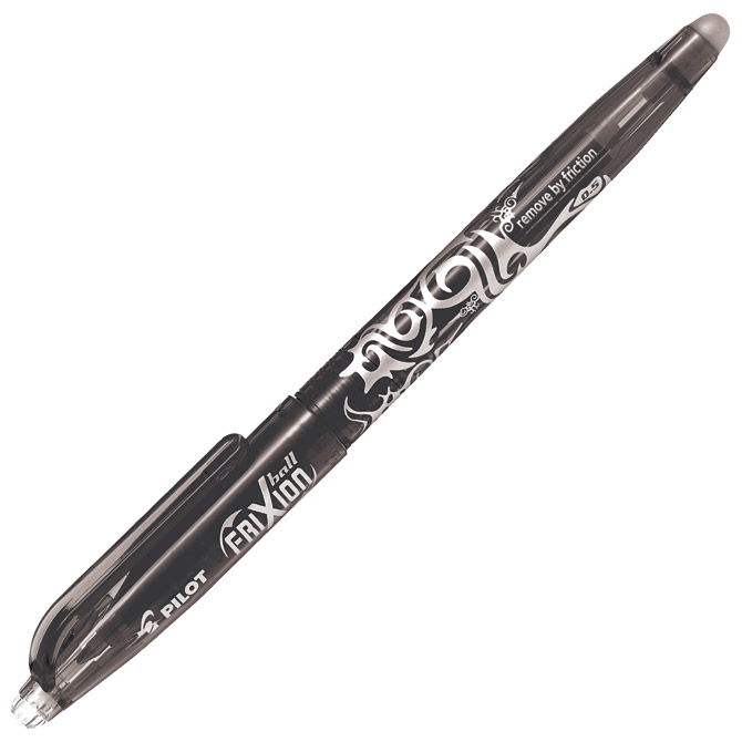 Roler gel 0,5 mm Frixion ball piši-briši Pilot BL-FR5-B crni