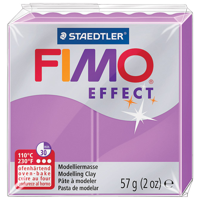 Masa za modeliranje   57g Fimo Effect Neon Staedtler 8010-601 neon ljubičasta!!