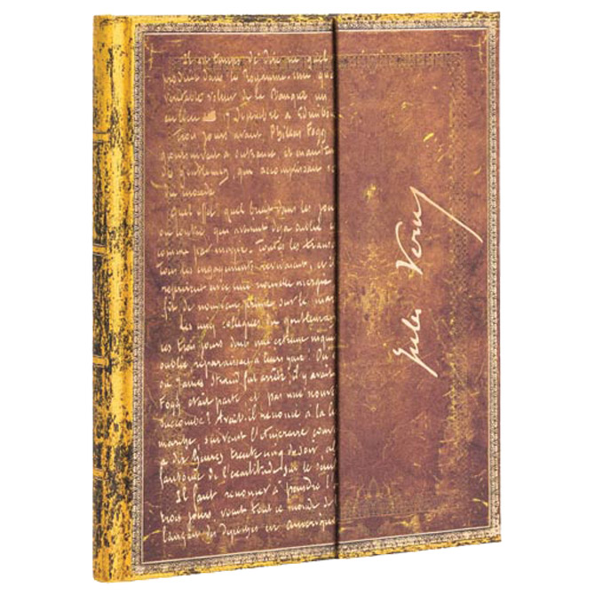 Notes 18x23cm-ultra crte 72L magnet Verne, Around the World Paperblanks PB6497-8