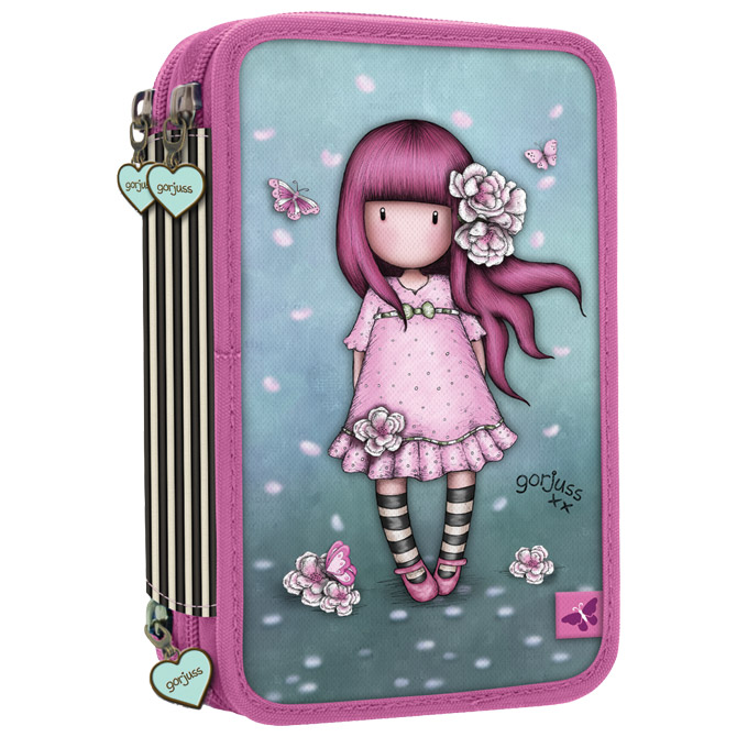 Pernica puna 3zipa Cherry Blossom Gorjuss 607GJ13!!