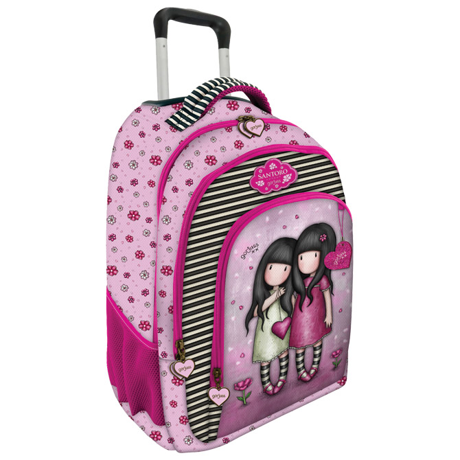 Ruksak školski anatomski s kotačićima You Can Have Mine Gorjuss 1042GJ02!!