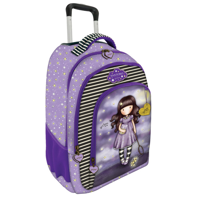 Ruksak školski anatomski s kotačićima Catch A Falling Star Gorjuss 1042GJ03!!
