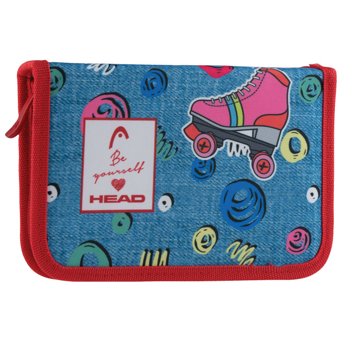 Pernica prazna 1zip 2preklopa Cool Girl Head 503020009 jeans