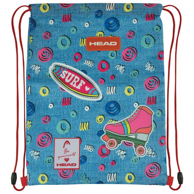 Vrećica za tjelesni Cool Girl Head 507020042 jeans!!