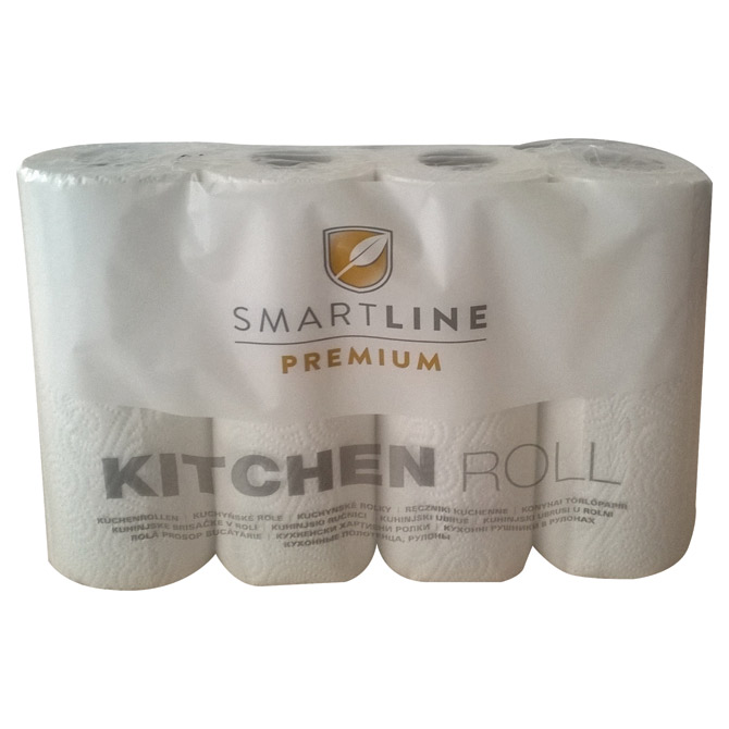 Ručnik papirnati jastučni 26cm troslojni pk4 Premium bijeli!!