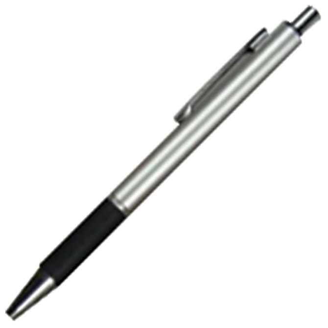 Olovka kemijska metalna grip YCP6016 Sofia srebrna/crna!!