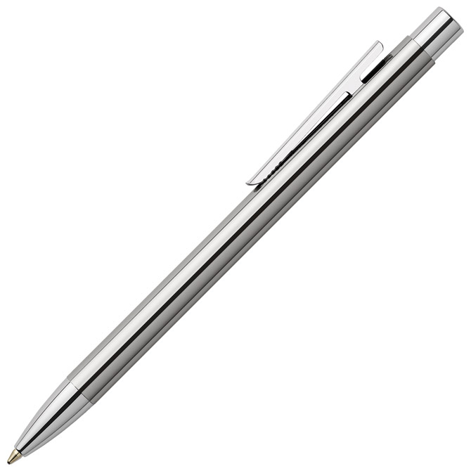 Olovka kemijska metalna Neo slim Faber Castell 342020 sjajna srebrna!!