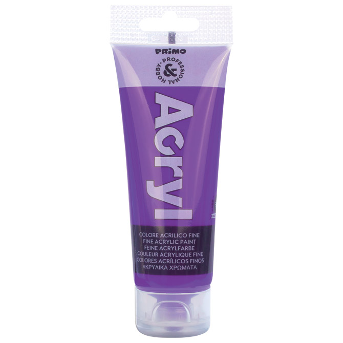 Boja akrilna  75ml pvc tuba Primo 420TA75400 ljubičasta