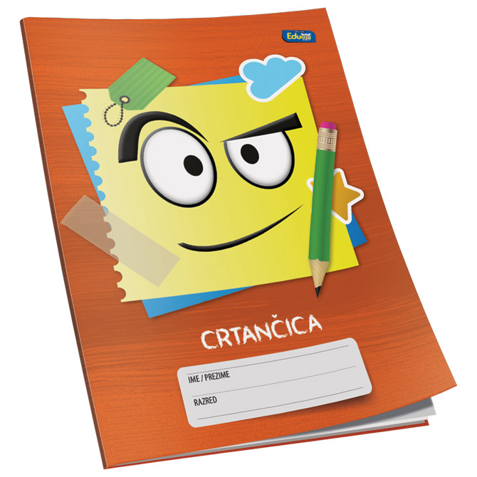 Obrazac školski crtančica za 1razred Educa