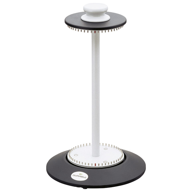 Stalak stolni za 50mapa rotacioni Durable 5650-57 sivi!!