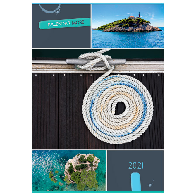 Kalendar "More 2026" 13 listova, spirala