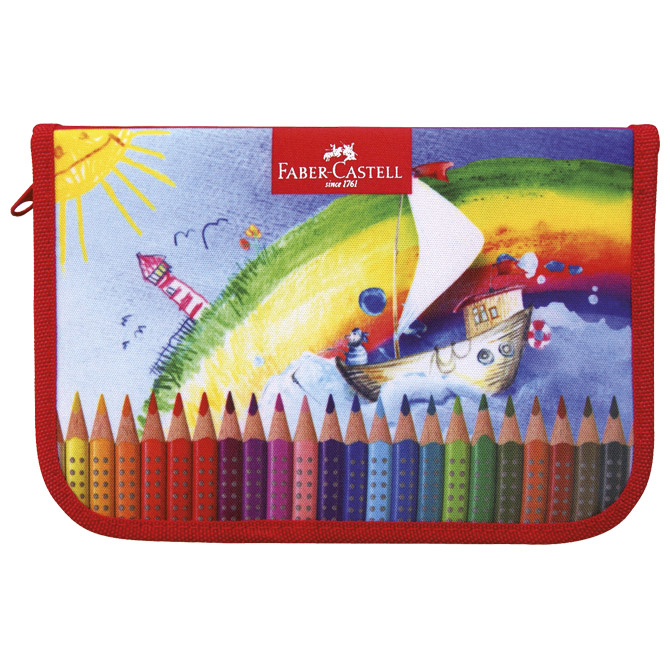 Pernica puna 1zip 2preklopa Grip 2001 Faber-Castell