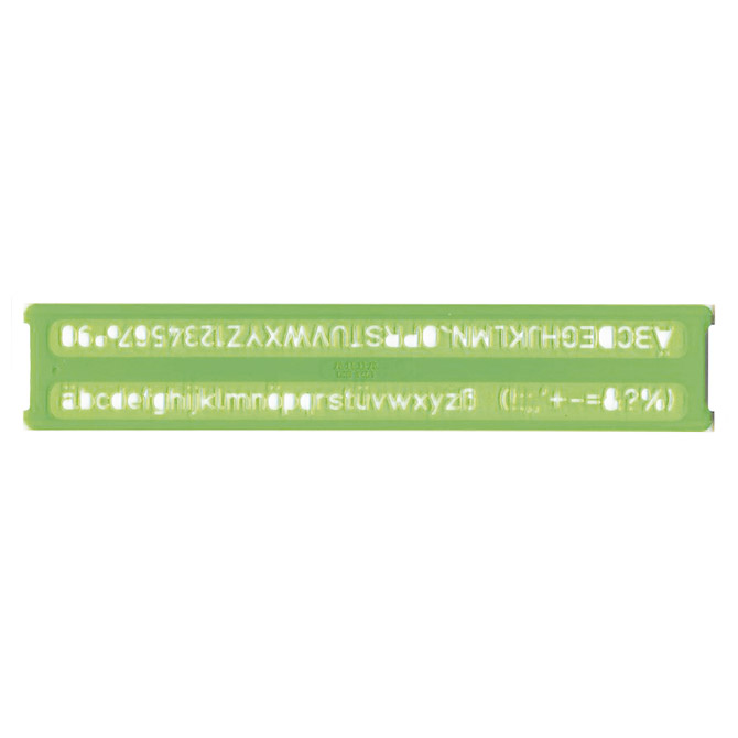 Šablona ravna 10mm Arda 30210 blister