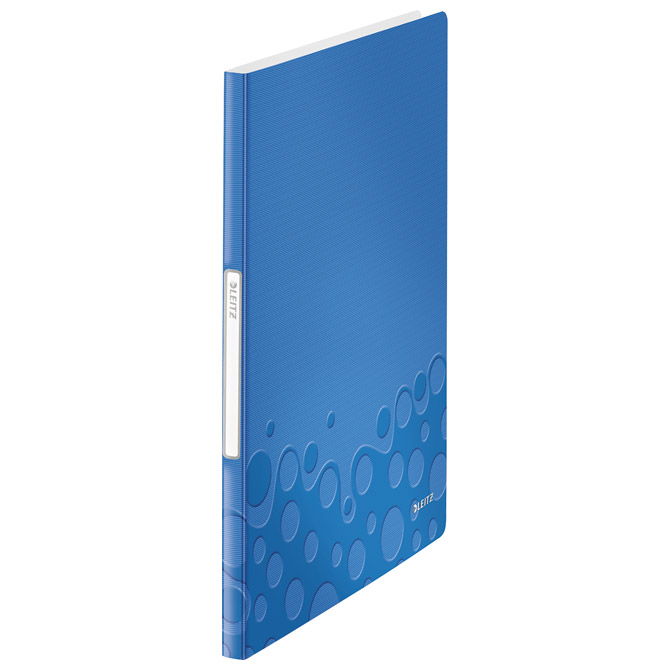 Mapa uložna varena A4 s  20 fascikli "U" Wow Leitz 46310036 plava